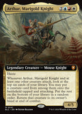 Arthur, Marigold Knight – Mythic Magic: The Gathering card from Bloomburrow Commander (#41)