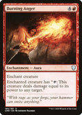 Burning Anger – Uncommon Magic: The Gathering card from Commander Legends (#166)