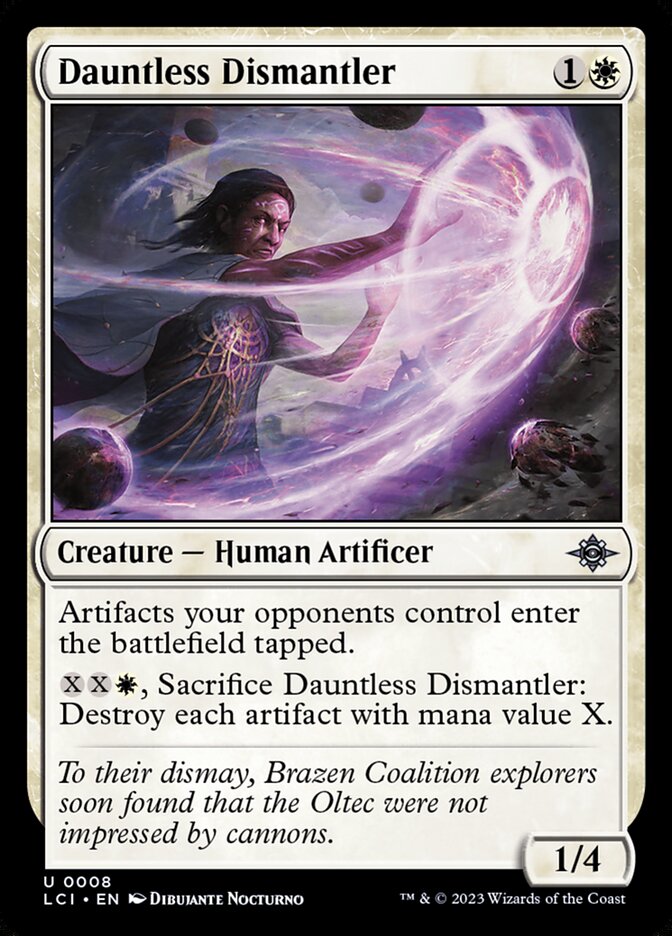 Dauntless Dismantler – Uncommon Magic: The Gathering card from The Lost Caverns of Ixalan (#8)