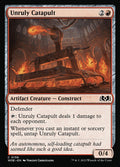 Unruly Catapult – Common Magic: The Gathering card from Wilds of Eldraine (#156)