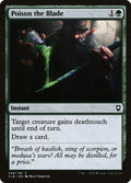 Poison the Blade – Common Magic: The Gathering card from Commander Legends: Battle for Baldur's Gate (#248)