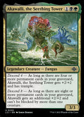 Akawalli, the Seething Tower – Uncommon Magic: The Gathering card from The Lost Caverns of Ixalan (#220)
