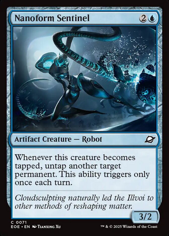 Nanoform Sentinel – Common Magic: The Gathering card from Edge of Eternities (#71)