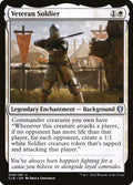 Veteran Soldier – Uncommon Magic: The Gathering card from Commander Legends: Battle for Baldur's Gate (#48)
