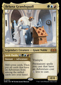 Beluna Grandsquall // Seek Thrills – Mythic Magic: The Gathering card from Wilds of Eldraine (#220)