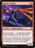 Bhaal's Invoker – Common Magic: The Gathering card from Commander Legends: Battle for Baldur's Gate (#163)