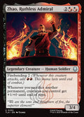 Zhao, Ruthless Admiral – Uncommon Magic: The Gathering card from Avatar: The Last Airbender (#252)
