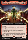 Electro, Assaulting Battery – Rare Magic: The Gathering card from Marvel's Spider-Man (#260)