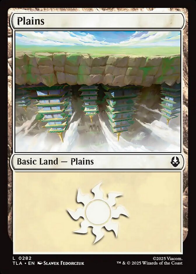 Plains – Common Magic: The Gathering card from Avatar: The Last Airbender (#282)
