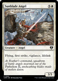 Sunblade Angel – Common Magic: The Gathering card from Commander Masters (#61)