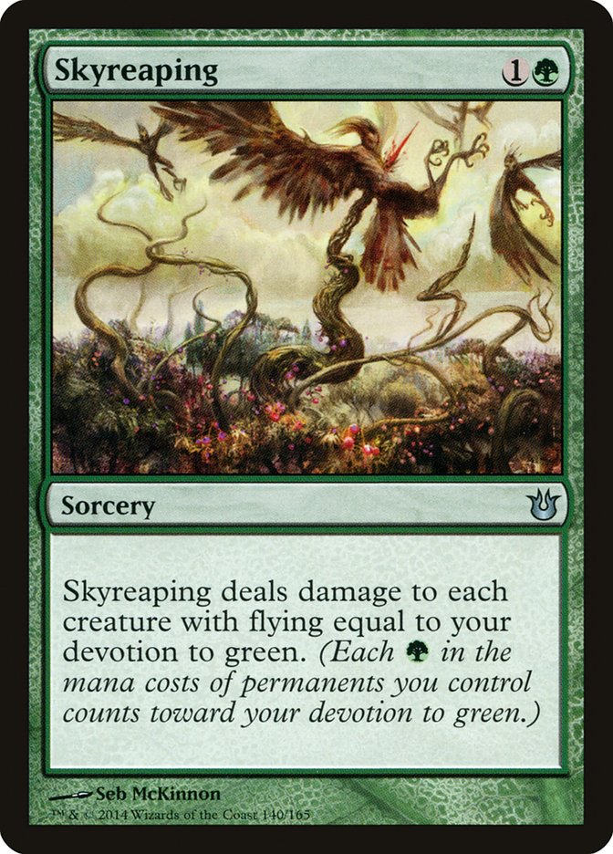 Skyreaping – Uncommon Magic: The Gathering card from Born of the Gods (#140)