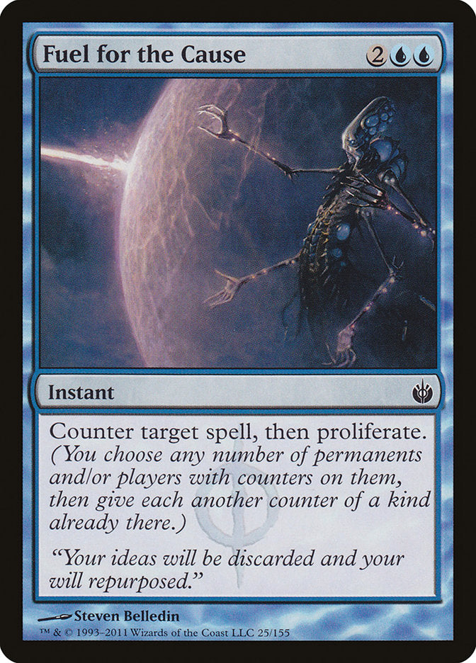 Fuel for the Cause – Common Magic: The Gathering card from Mirrodin Besieged (#25)