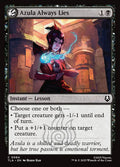 Azula Always Lies – Common Magic: The Gathering card from Avatar: The Last Airbender (#84)