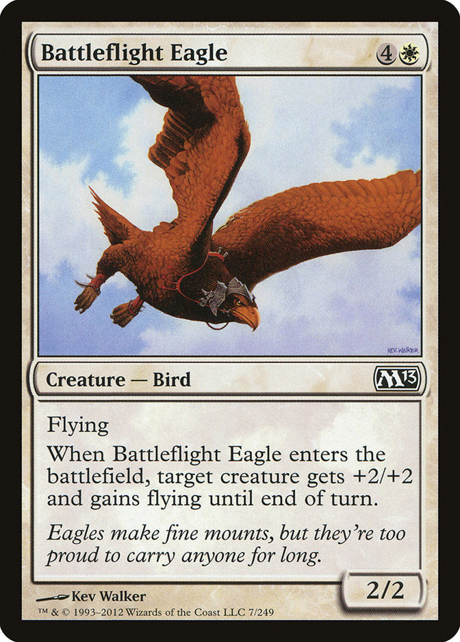 Battleflight Eagle – Common Magic: The Gathering card from Magic 2013 (#7)