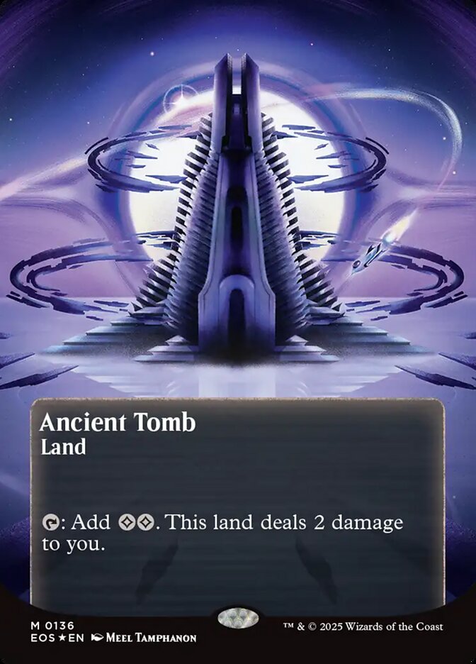 Ancient Tomb – Mythic Magic: The Gathering card from Edge of Eternities: Stellar Sights (#136)