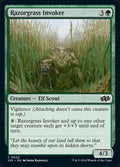 Razorgrass Invoker – Common Magic: The Gathering card from Foundations Jumpstart (#22)