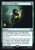 Analyze the Pollen – Rare Magic: The Gathering card from Murders at Karlov Manor Promos (#150s)