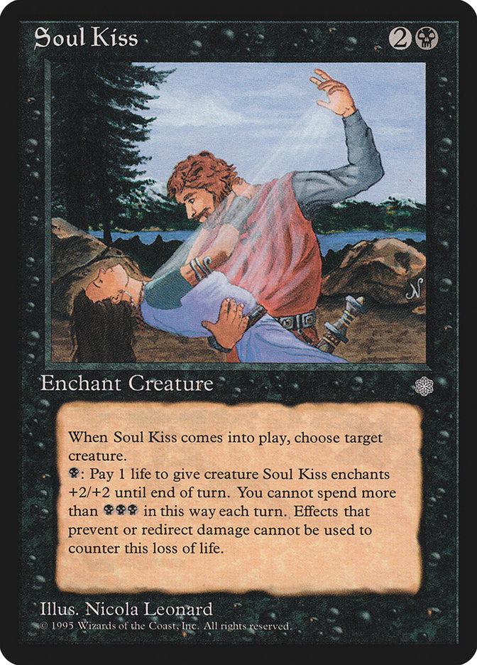 Soul Kiss – Common Magic: The Gathering card from Ice Age (#162)