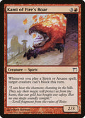 Kami of Fire's Roar – Common Magic: The Gathering card from Champions of Kamigawa (#174)