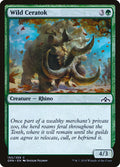 Wild Ceratok – Common Magic: The Gathering card from Guilds of Ravnica (#150)