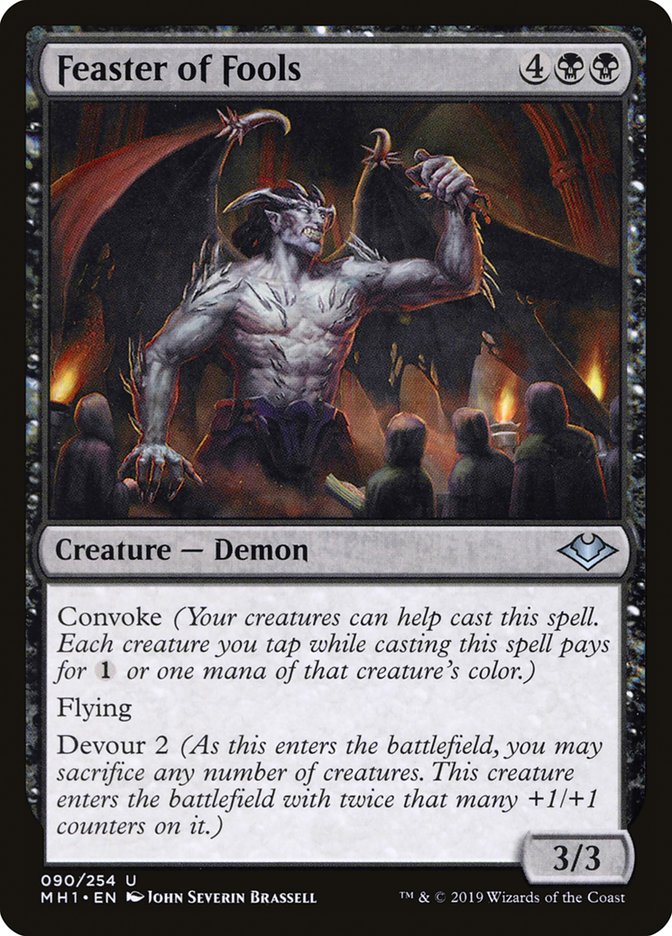 Feaster of Fools – Uncommon Magic: The Gathering card from Modern Horizons (#90)