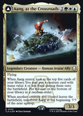 Aang, at the Crossroads // Aang, Destined Savior – Rare Magic: The Gathering card from Avatar: The Last Airbender Promos (#20