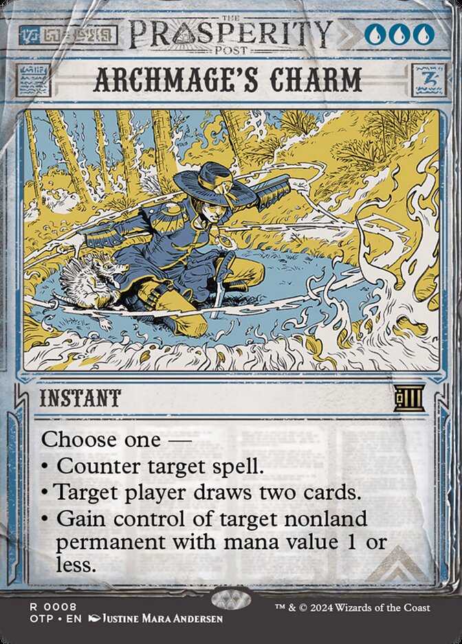 Archmage's Charm – Rare Magic: The Gathering card from Breaking News (#8)