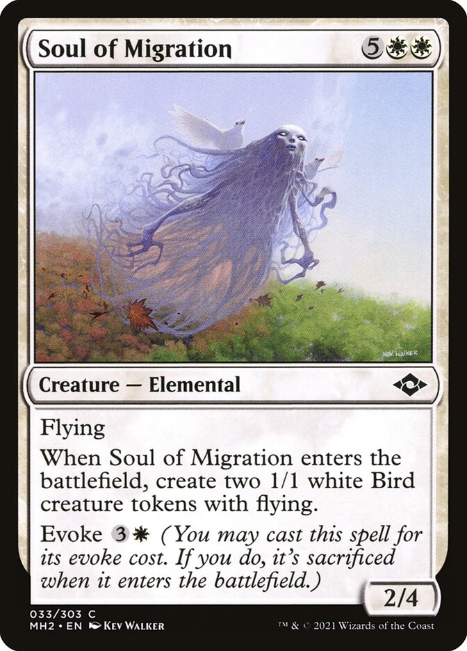 Soul of Migration – Common Magic: The Gathering card from Modern Horizons 2 (#33)