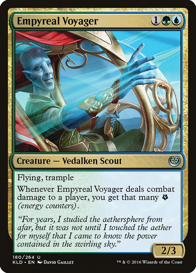 Empyreal Voyager – Uncommon Magic: The Gathering card from Kaladesh (#180)