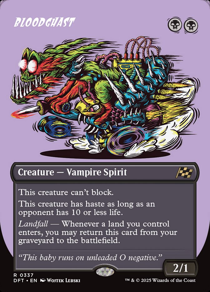 Bloodghast – Rare Magic: The Gathering card from Aetherdrift (#337)