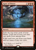 Apex of Power – Mythic Magic: The Gathering card from Commander 2021 (#158)