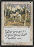 Noble Steeds – Common Magic: The Gathering card from Alliances (#11a)