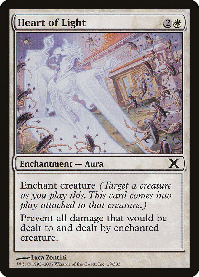 Heart of Light – Common Magic: The Gathering card from Tenth Edition (#19)