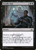 Deadly Visit – Common Magic: The Gathering card from Guilds of Ravnica (#68)