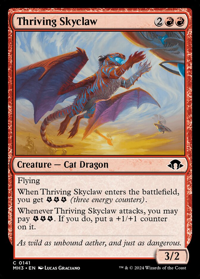 Thriving Skyclaw – Common Magic: The Gathering card from Modern Horizons 3 (#141)