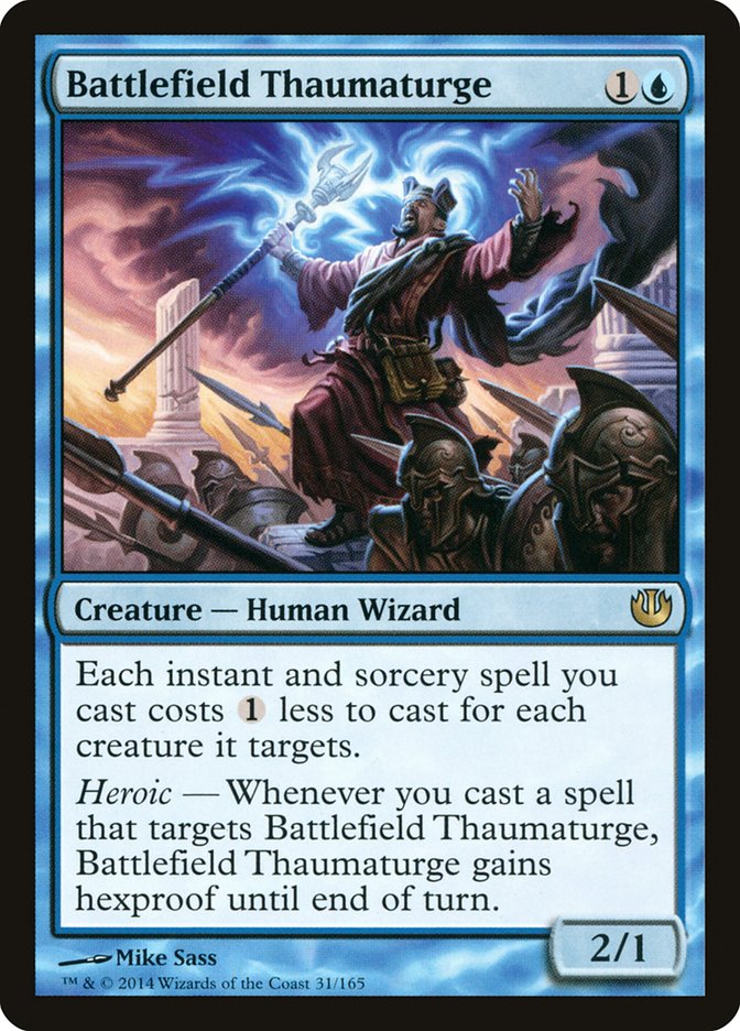 Battlefield Thaumaturge – Rare Magic: The Gathering card from Journey into Nyx (#31)