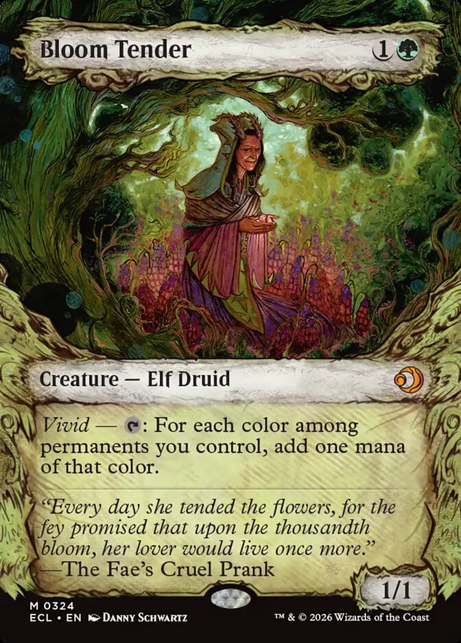 Bloom Tender – Mythic Magic: The Gathering card from Lorwyn Eclipsed (#324)