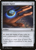 Arcane Signet – Common Magic: The Gathering card from Crimson Vow Commander (#159)