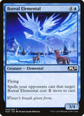 Boreal Elemental – Common Magic: The Gathering card from Core Set 2020 (#49)