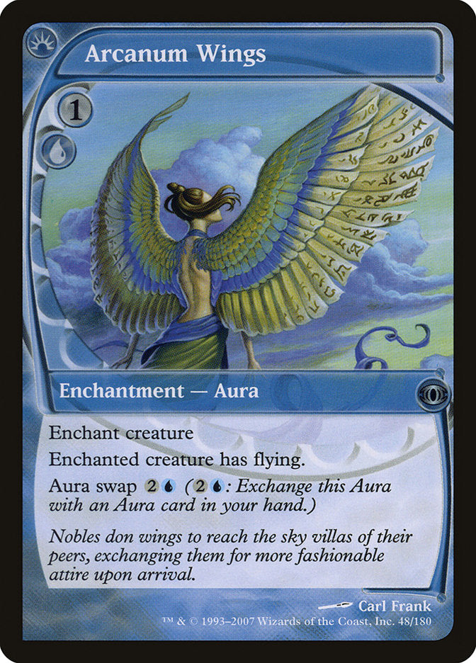 Arcanum Wings – Uncommon Magic: The Gathering card from Future Sight (#48)