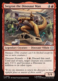 Stegron the Dinosaur Man – Common Magic: The Gathering card from Marvel's Spider-Man (#95)