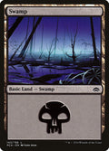 Swamp – Common Magic: The Gathering card from Planechase Anthology (#142)