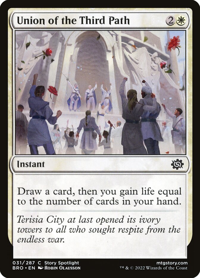 Union of the Third Path – Common Magic: The Gathering card from The Brothers' War (#31)