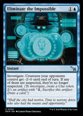Eliminate the Impossible – Uncommon Magic: The Gathering card from Murders at Karlov Manor (#54)