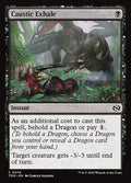 Caustic Exhale – Common Magic: The Gathering card from Tarkir: Dragonstorm (#74)