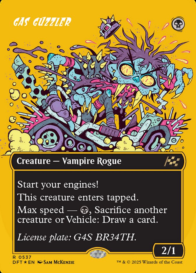 Gas Guzzler – Rare Magic: The Gathering card from Aetherdrift (#537)