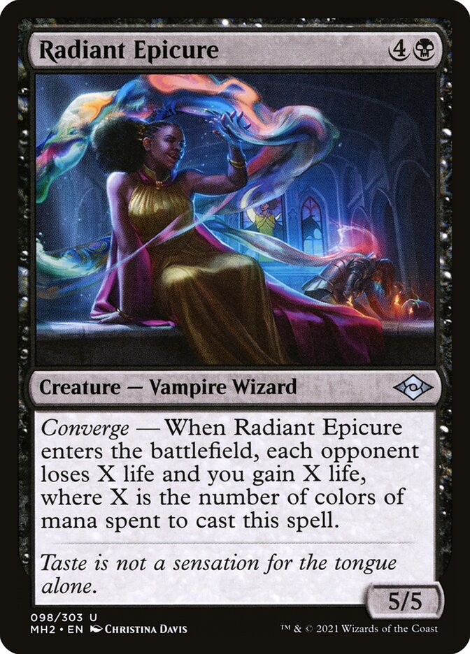 Radiant Epicure – Uncommon Magic: The Gathering card from Modern Horizons 2 (#98)