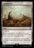 Ash Barrens – Uncommon Magic: The Gathering card from Doctor Who (#848)