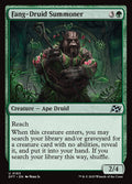 Fang-Druid Summoner – Uncommon Magic: The Gathering card from Aetherdrift (#163)