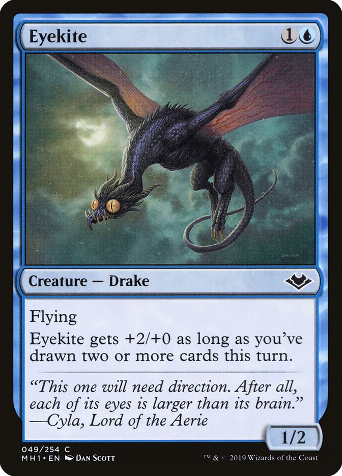 Eyekite – Common Magic: The Gathering card from Modern Horizons (#49)